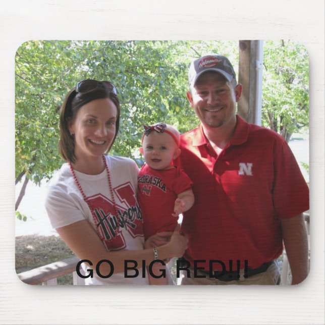 Alfombrilla De Ratón Nebraska Mousepad (Frente)