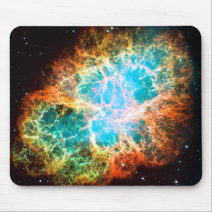 Alfombrilla De Ratón Nebulosa de cangrejo Mousepad
