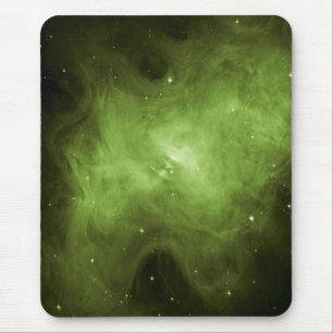 Alfombrilla De Ratón Nebulosa de cangrejo, remanente de supernova, luz