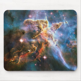Alfombrilla De Ratón Nebulosa de galaxia espacial. Estrellas y astronom