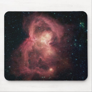 Alfombrilla De Ratón Nebulosa de mariposa espacial