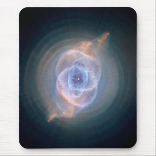 Alfombrilla De Ratón Nebulosa de ojos gatos