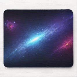 Alfombrilla De Ratón Nebulosa Espacial Supernova Azul Brillante Astrono