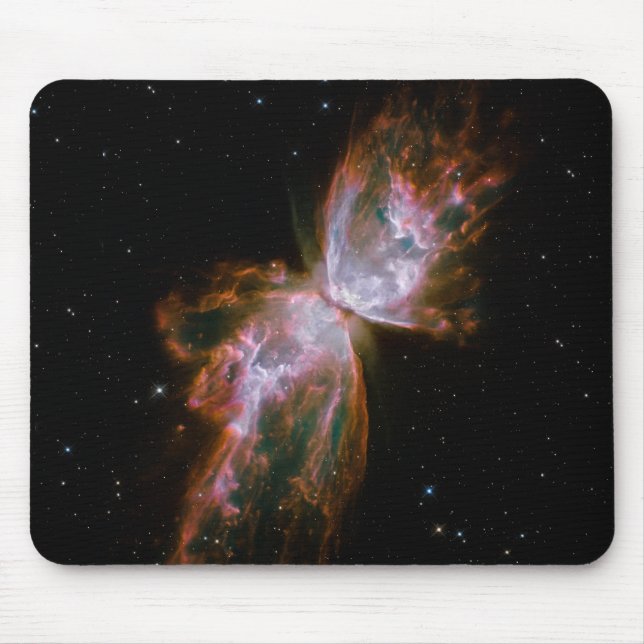 Alfombrilla De Ratón Nebulosa Mariposa (Frente)