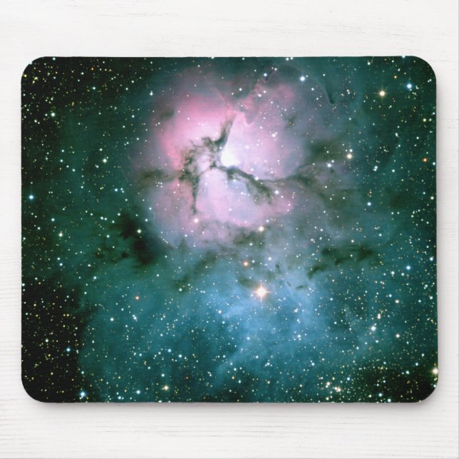 Alfombrilla De Ratón Nebulosa trífida Mousepad (Frente)