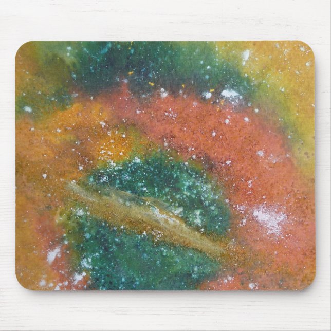 Alfombrilla De Ratón Nebulosa y planetas (Frente)