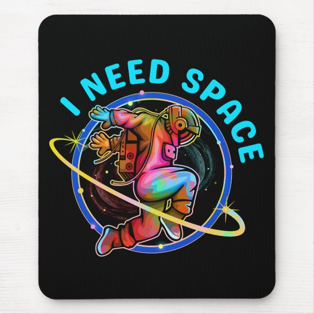 ALFOMBRILLA DE RATÓN NECESITO ESPACIO (Frente)