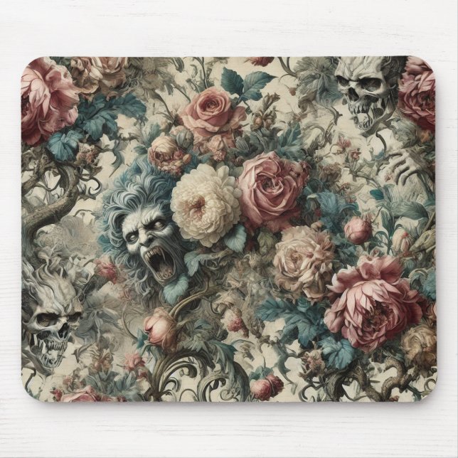 Alfombrilla De Ratón Necromancia de Gnashed - Victoriano Gótico (Frente)