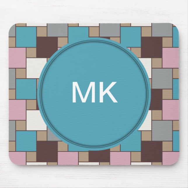 Alfombrilla De Ratón Néctar rosa elegante (Frente)