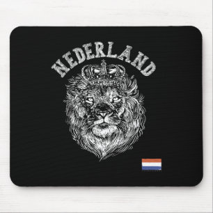 Alfombrilla De Ratón Nederland Reto Países Bajos León Holanda Hombres H