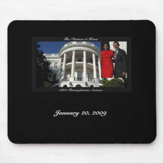 Alfombrilla De Ratón Negro 1600 de Mousepad Obama