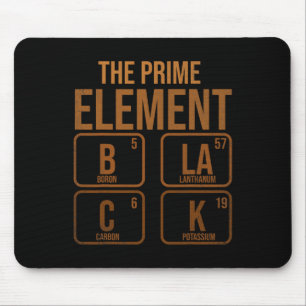 Alfombrilla De Ratón Negro El Elemento Primo