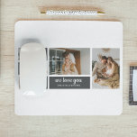 Alfombrilla De Ratón Negro moderno | Fotografía del Collage | El mejor<br><div class="desc">Una foto de collage es una idea de regalo maravillosa para cualquier padre que ame recordar los buenos tiempos con la familia y amigos. Este tipo de foto muestra una colección de fotografías organizadas y exhibidas creativamente juntas, a menudo en un tema o diseño que refleja la personalidad o los...</div>