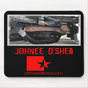 Alfombrilla De Ratón Negro rojo Mousepad de la estrella
