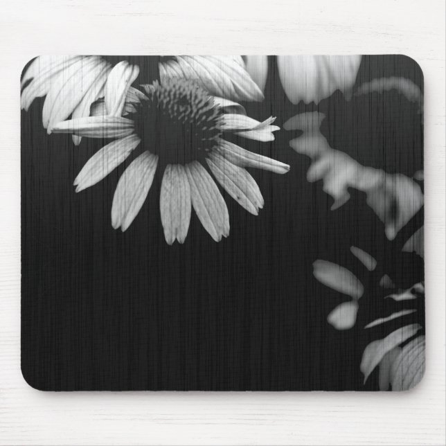 Alfombrilla De Ratón Negro y blanco (Frente)