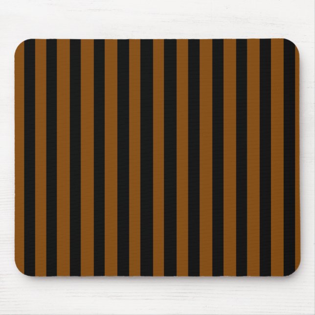 Alfombrilla De Ratón Negro y Marrón (Frente)
