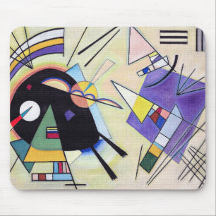 Alfombrilla De Ratón Negro y violeta - Kandinsky