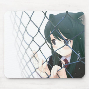 Alfombrilla De Ratón (Neko) mousepad de Catgirl