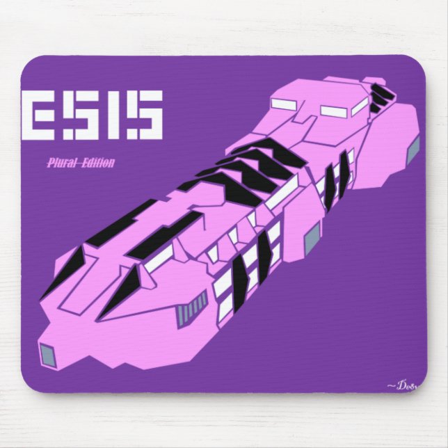 Alfombrilla De Ratón Némesis Mousepad de la galaxia (Frente)
