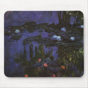 Alfombrilla De Ratón Nenúfares de Claude Monet, Impresionismo Vintage