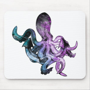 Alfombrilla De Ratón Neón octopus