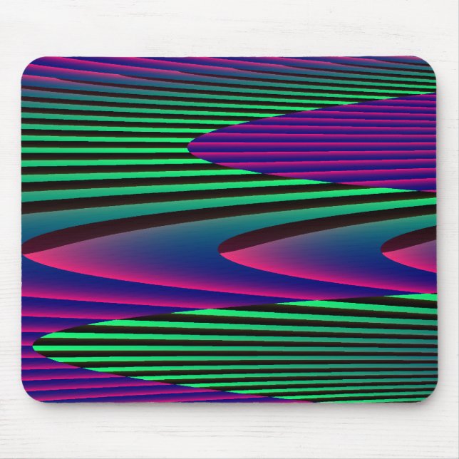 Alfombrilla De Ratón Neon Seas Mousepad (Frente)