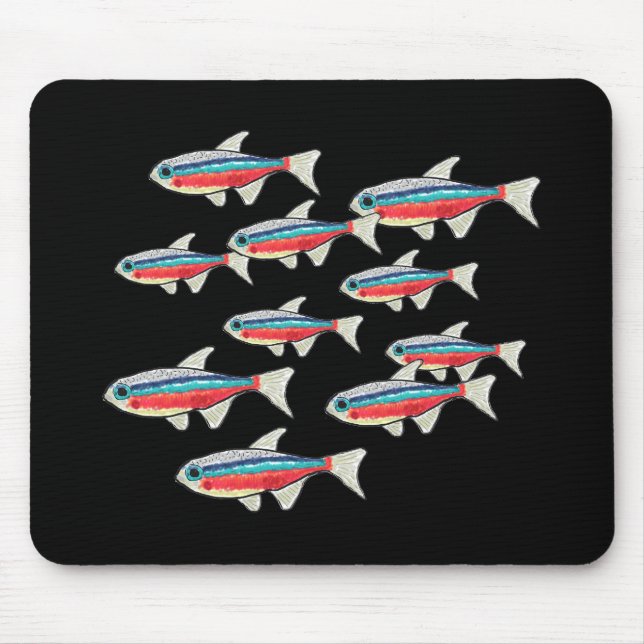 Alfombrilla De Ratón Neon Tetra (Frente)