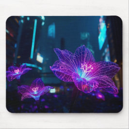 Alfombrilla De Ratón Neon Veins Glowing Mouse Pad | Bioluminescent