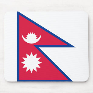 Alfombrilla De Ratón Nepal Flag