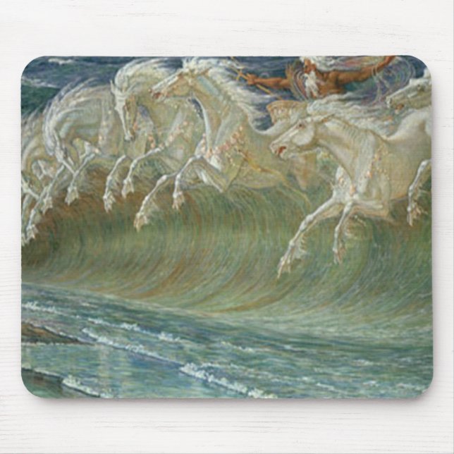 Alfombrilla De Ratón Neptunes Horses Mousepad (Frente)