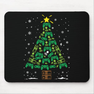 Alfombrilla De Ratón Nerd Video Game Lover Familia Coincide con Navidad