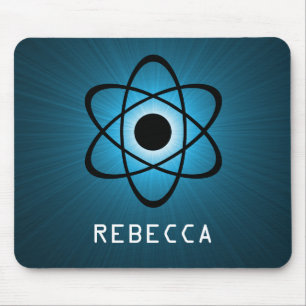 Alfombrilla De Ratón Nerdy Atomic Mousepad, azul