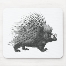 Alfombrilla De Ratón Nerdy Porcupine