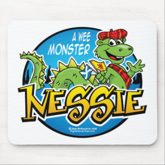 Alfombrilla De Ratón Nessie: Un monstruo pequenito