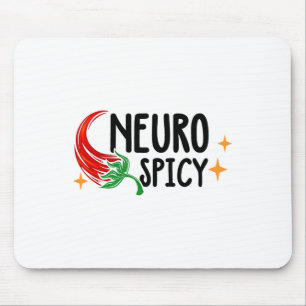 Alfombrilla De Ratón Neuro Spicy Neurodiversidad - Adhd - Autism Awaren