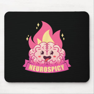 Alfombrilla De Ratón Neurodiversidad Adhd Asd Autism Kawaii B