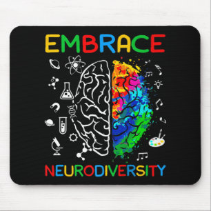 Alfombrilla De Ratón Neurodiversidad: toma de conciencia sobre el autis
