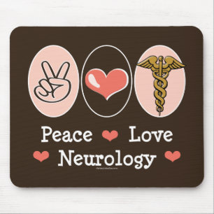 Alfombrilla De Ratón Neurólogo Mousepad de la neurología del amor de 