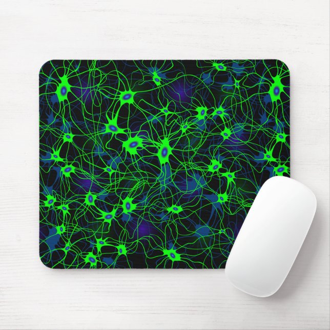 Alfombrilla De Ratón Neuron City Mousepad (Con ratón)