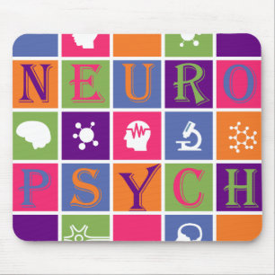 Alfombrilla De Ratón Neuropsicología - regalos para los neuropsicólogos