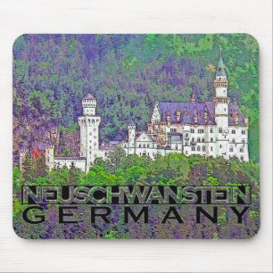 Alfombrilla De Ratón Neuschwanstein