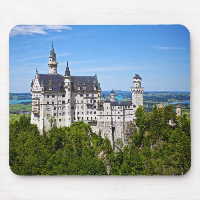 Alfombrilla De Ratón Neuschwanstein Castle (Frente)