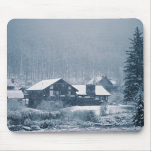 Alfombrilla De Ratón Nevando En Mousepads Aspen