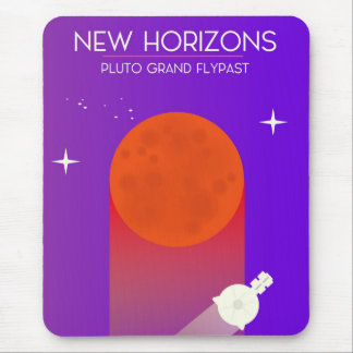 Alfombrilla De Ratón New Horizons Pluto Grand Flypass arte espacial.