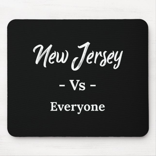 Alfombrilla De Ratón New Jersey Vs Everyone  (Frente)