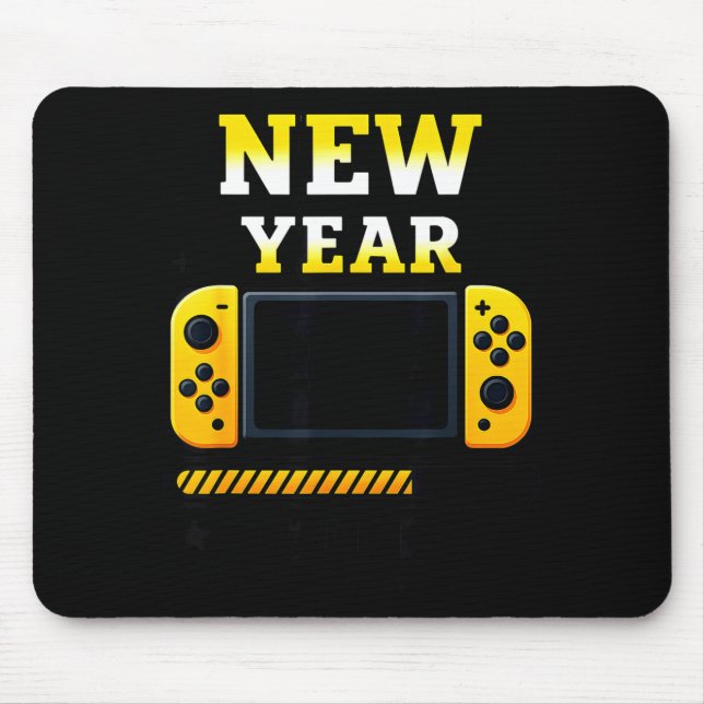 Alfombrilla De Ratón New Year 2026 Loading Gaming Controller New Years  (Frente)