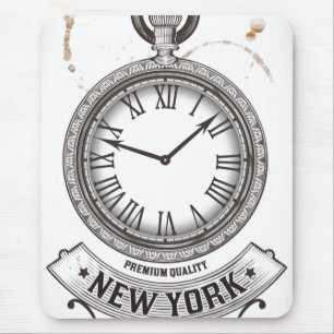 Alfombrilla De Ratón New York Pocket Watch