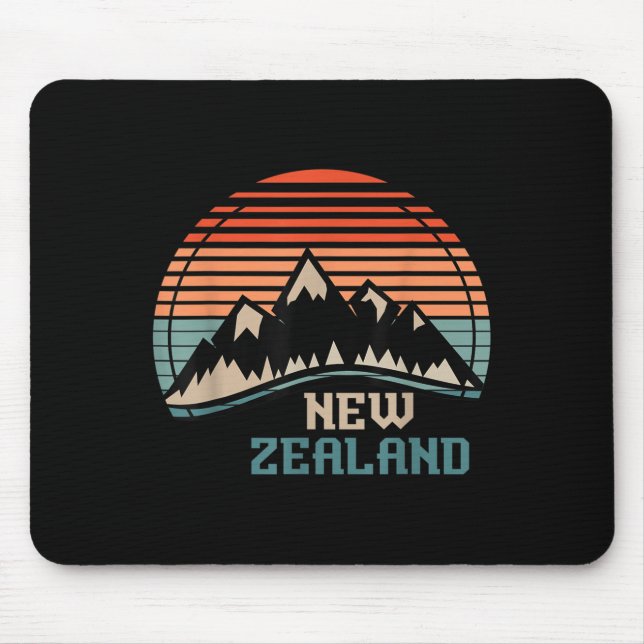 Alfombrilla De Ratón New Zealand Mountain Hiking Gift New Zealand  (Frente)