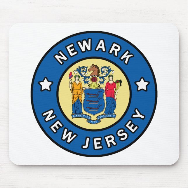 Alfombrilla De Ratón Newark Nueva Jersey (Frente)