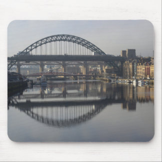 Alfombrilla De Ratón Newcastle Quayside y el puente Tyne
